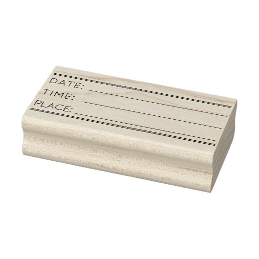 AMTSZEITDATUM SELBSTINKENDE BRIEFMARKE GUMMISTEMPEL (Stempel)