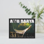 Amu Darya Sturgeon Postcard Postkarte (Stehend Vorderseite)