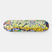 Amuck abstrakte Graffiti-WandSkateboards Skateboard (Horizontal)