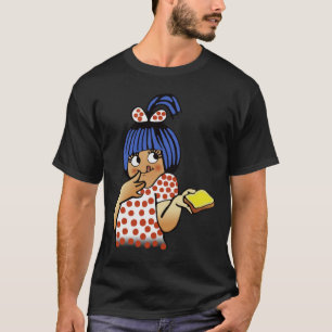 Amul Butter Girl Iconic Indian Culture Design Club T-Shirt