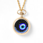 Amulet & Evil Eye Talisman, Türkisch / Arabisch Armbanduhr (Vorderseite)