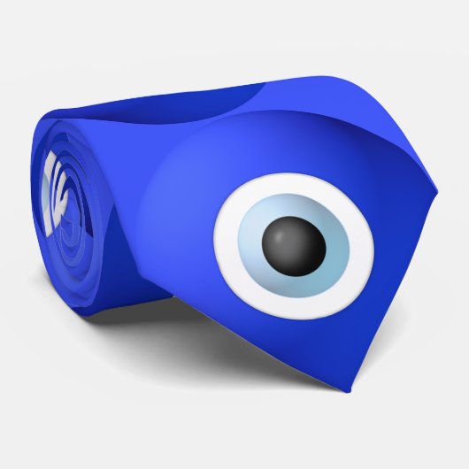 Amulet to Ward off the Evil Eye Krawatte (Gerollt)