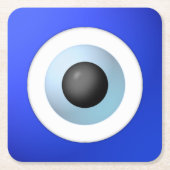 Amulet to Ward off the Evil Eye Rechteckiger Pappuntersetzer (Vorderseite)