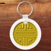 Amulett buddhistisch langes Leben amulet charme Schlüsselanhänger (Vorderseite)