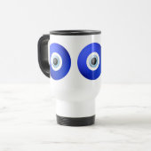 Amulett, zum des bösen Blicks abzuwehren Reisebecher (Vorderseite Links)