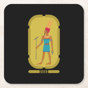 Amun God of the Air Paper Untersetzer