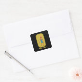 Amun God of the Air Square Sticker (Umschlag)