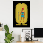 Amun Gott der Luft Poster (Heimbüro)