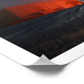 Amundsen-Scott Research Station, Antarktis Poster (Ecke)