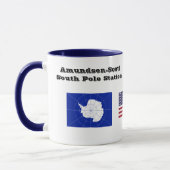 Amundsen-Scott Südpol Stations-Tasse Tasse (Links)