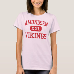 Amundsen - Wikinger - hoch - Chicago Illinois T-Shirt