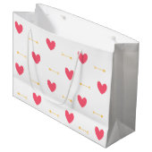 Amur amor große geschenktüte (Vorderseite Schrägansicht)