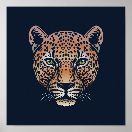 Amur Jaguar Wildlife Print | Jaguar Print Poster (Vorne)