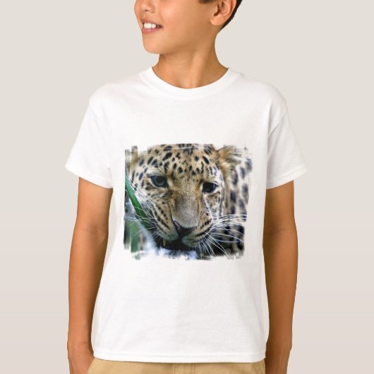 Amur-Leopard-Jugend-T - Shirt (Vorderseite)