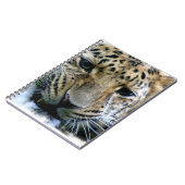 Amur-Leopard-Notizbuch Notizblock (Linke Seite)