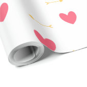 Amur Liebe Geschenkpapier (Rolleneckpunkt)