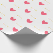 Amur Liebe Geschenkpapier (Ecke)