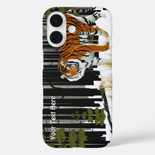 Amur (sibirisch) Tiger Case-Mate iPhone Hülle (Rückseite)