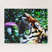 Amur Tiger 16x20 520pc jpcn Jigsaw Puzzle (Horizontal)