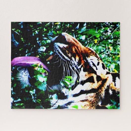 Amur Tiger 16x20 520pc jpcn Puzzle (Horizontal)