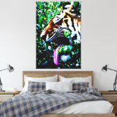 Amur Tiger 40x60 (100x150cm) Waccnm Leinwanddruck (Insitu (Schlafzimmer))