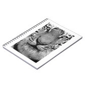 Amur Tiger#4-Notebook Notizblock (Linke Seite)