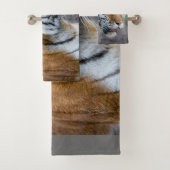 Amur tiger badhandtuch set (Insitu)