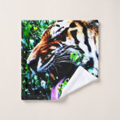 Amur Tiger btcnm Badhandtuch Set (Waschlappen)