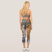Amur tiger capri leggings (Rückseite)