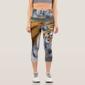 Amur tiger capri leggings (Vorderseite)