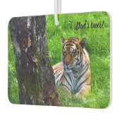 Amur Tiger Car air freshener Autolufterfrischer (Links)