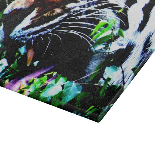 Amur Tiger cbcnm Schneidebrett (Ecke)