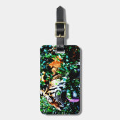 Amur Tiger cd ltm Gepäckanhänger (Vorderseite vertikal)