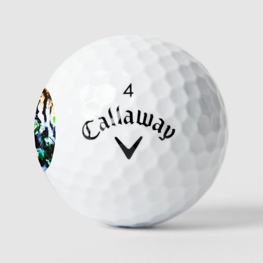 Amur Tiger css gbcna Golfball (Logo)