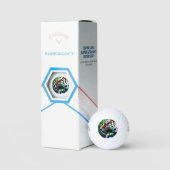 Amur Tiger css gbcnm Golfball (Verpackung)