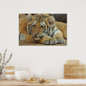 Amur Tiger Cub Poster (Küche)