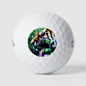 Amur Tiger cwb gbcna Golfball (Vorderseite)