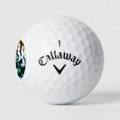 Amur Tiger cwb gbcnm Golfball (Logo)