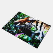 Amur Tiger dmcnm Fußmatte (Schrägansicht)