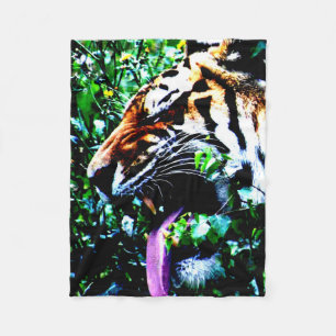 Amur Tiger fbcnm Fleecedecke