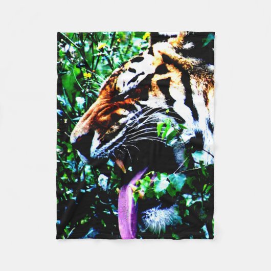 Amur Tiger fbcnm Fleecedecke (Vorderseite)