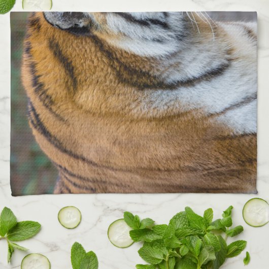 Amur tiger geschirrtuch (Gefaltet)