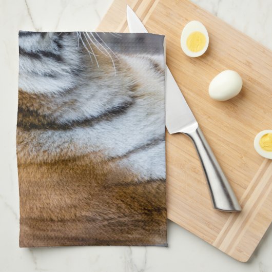 Amur tiger geschirrtuch (Viertel Falte)