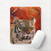 Amur Tiger & Jupiter Big Cat Fantasy Art Mousemat Mousepad (Mit Mouse)