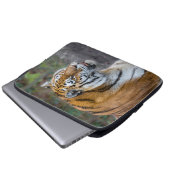 Amur tiger laptopschutzhülle (Vorne Knopf)