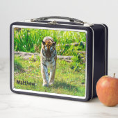 Amur Tiger Metal Lunchbox (Beispiel)