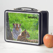 Amur Tiger Metal Lunchbox (Beispiel)