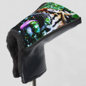 Amur Tiger pccna Golf Headcover (3/4 Vorderseite)