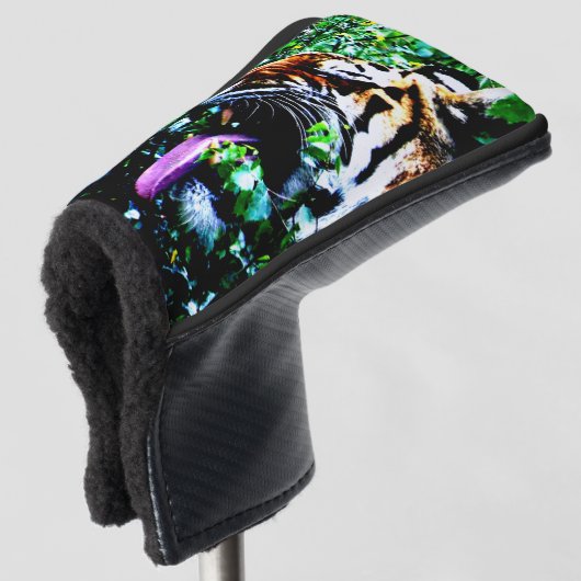 Amur Tiger pccnm Golf Headcover (3/4 Vorderseite)