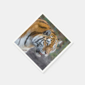 Amur tiger serviette (Ecke)